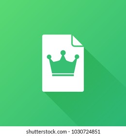 crown icon. king sign