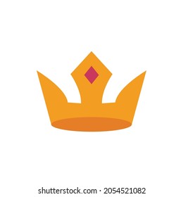 crown icon, king icon vector illustration