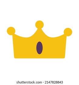 Krone Symbol, King-Symbol, Vektorgrafik