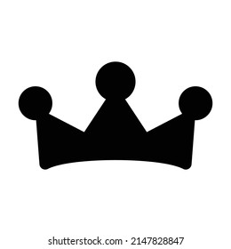Crown icon, King icon vector illustration