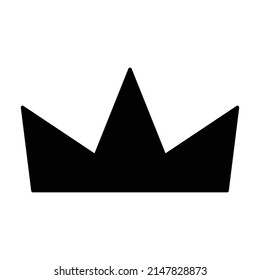 Crown icon, King icon vector illustration