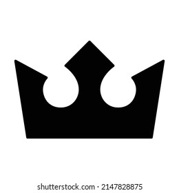 Icono de la corona, ilustración del vector de icono King