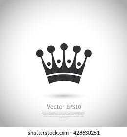 Crown icon or logo.