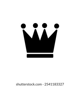 Crown icon logo design. crown sign and symbol