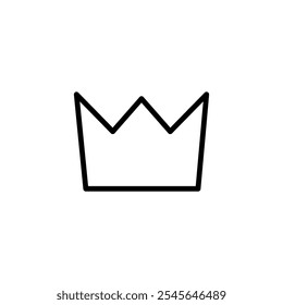 Crown icon logo design. crown sign and symbol