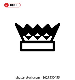 crown icon or logo isolated sign symbol vector illustration - high quality black style vector icons
