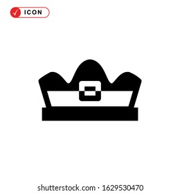 crown icon or logo isolated sign symbol vector illustration - high quality black style vector icons

