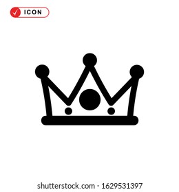 crown icon or logo isolated sign symbol vector illustration - high quality black style vector icons
