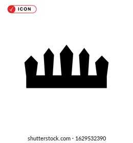 crown icon or logo isolated sign symbol vector illustration - high quality black style vector icons
