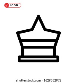 crown icon or logo isolated sign symbol vector illustration - high quality black style vector icons
