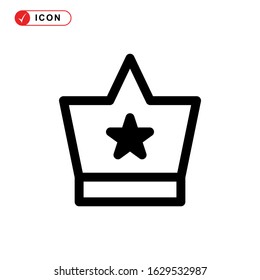 crown icon or logo isolated sign symbol vector illustration - high quality black style vector icons
