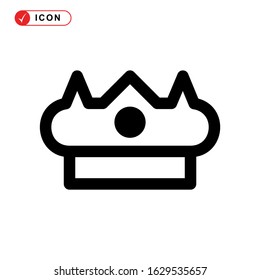 crown icon or logo isolated sign symbol vector illustration - high quality black style vector icons
