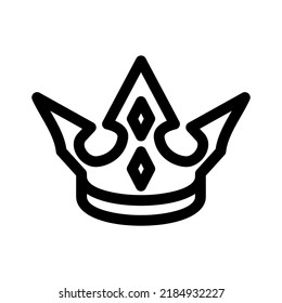 crown icon or logo isolated sign symbol vector illustration - high quality black style vector icons
