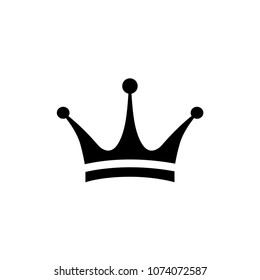 crown icon logo template