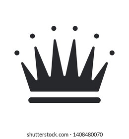 crown icon logo template, vector, eps 10