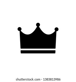 Crown Icon Mark Vector Illustration - Vector