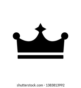 Crown Icon Mark Vector Illustration - Vector