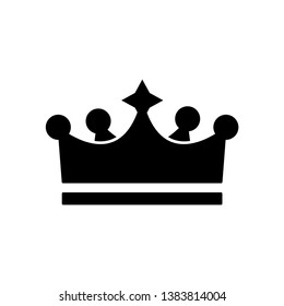 Crown Icon Mark Vector Illustration - Vector
