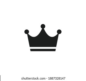 Crown Icon Mark Vector Illustration