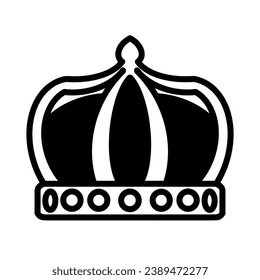 Crown Icon (Medieval Era Icon), True Black Icon