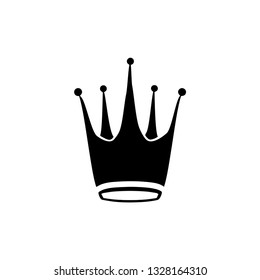 Crown icon. Monarch sign