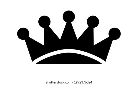 crown icon on white background