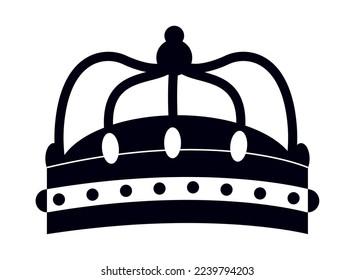 crown icon on white background
