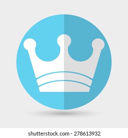 Crown icon on a white background