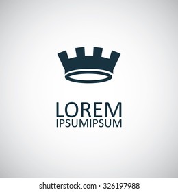 crown icon, on white background
