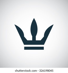 crown icon, on white background
