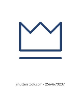 Crown icon Outline icon sign