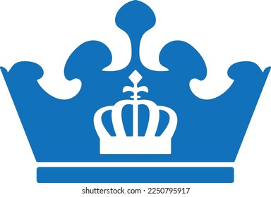 Icono de la corona, icono de la corona reina