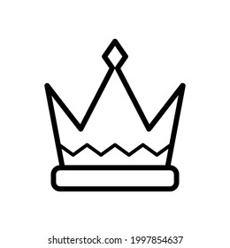 Crown icon Royalty free vector illustration