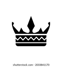 Crown icon Royalty free vector design illustration