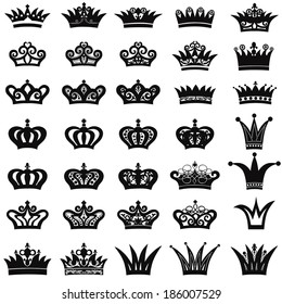 26,133 Princess Crown Vector Silhouette Images, Stock Photos & Vectors ...