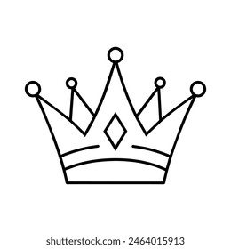 crown icon set crown sign collection