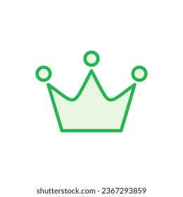 Crown icon set. crown vector icon