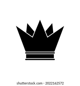 crown icon set vector sign symbol of king