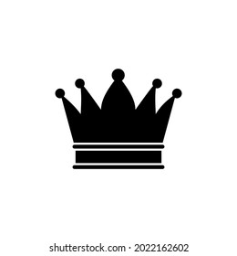 crown icon set vector sign symbol of king