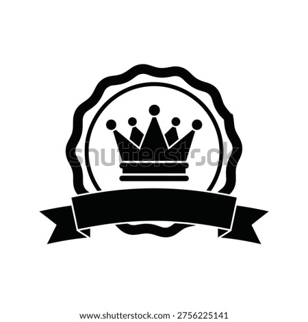 A crown icon is shown on a ribbon badge.