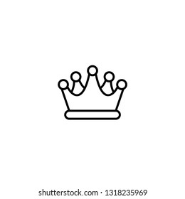 crown. crown icon. sign design. Vector.