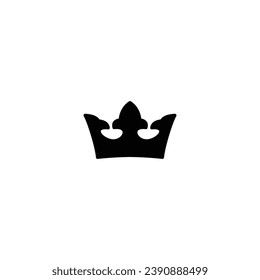 Crown icon, Crown sign vector for web site Computer and mobile app