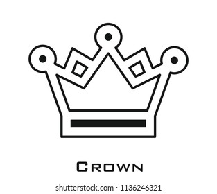 Crown icon signs