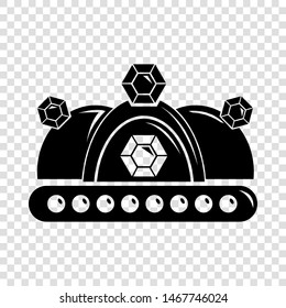Crown icon. Simple illustration of crown vector icon for web