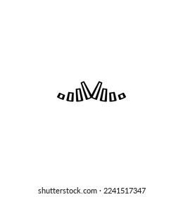 Crown icon. Simple style jewelry shop big sale poster background symbol. Luxury brand logo design element. Crown t-shirt printing. Vector for sticker.