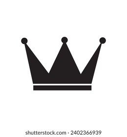 crown icon. simple icon for websites, web design, mobile app, info graphics. Signs flat trendy style illustration on white background..eps