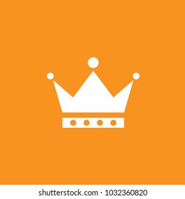 Crown icon, stock vector, eps10.