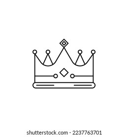 the crown icon is suitable for your web, apk or project with a medieval theme