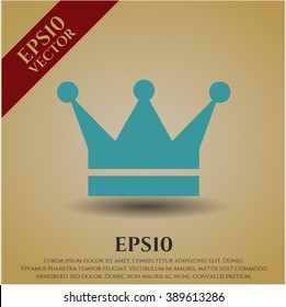 Icono de la corona o símbolo