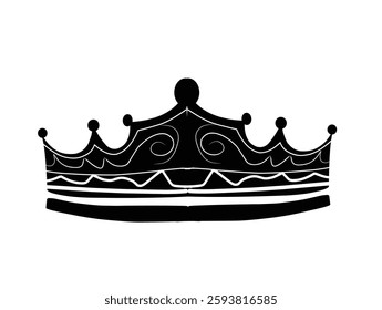 crown icon symbol design simple illustration